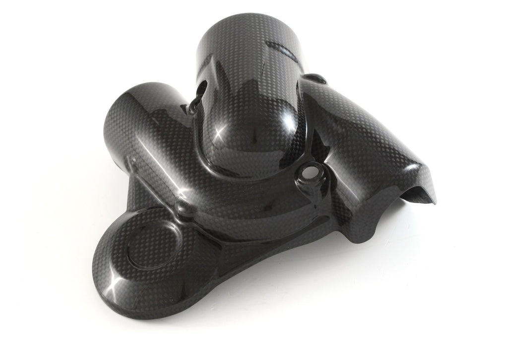 MOTOCORSE Water pump protection Trama del carbonio e finitura superficiale - 2
