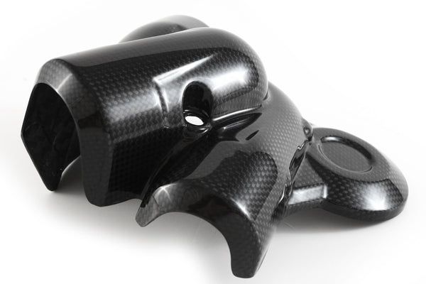 MOTOCORSE Water pump protection Trama del carbonio e finitura superficiale - 2