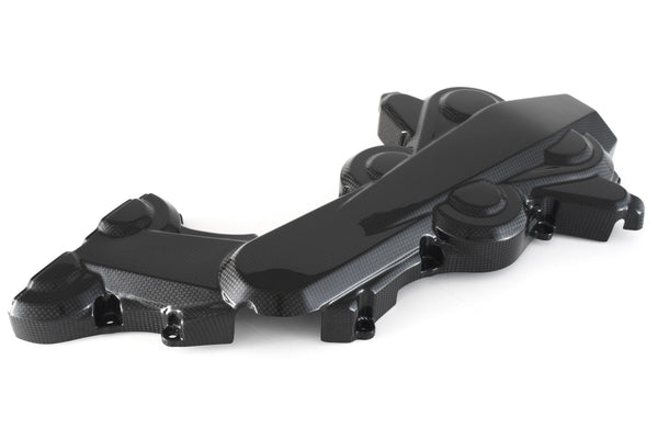 MOTOCORSE Cam belt cover - horizontal Trama del carbonio e finitura superficiale - 200P – Plain