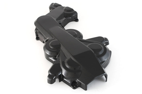 MOTOCORSE Cam belt cover - horizontal Trama del carbonio e finitura superficiale - 200P – Plain