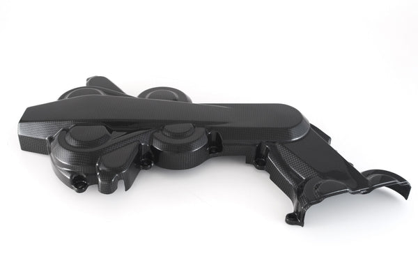 MOTOCORSE Cam belt cover - horizontal Trama del carbonio e finitura superficiale - 200P – Plain
