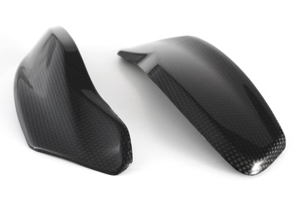 MOTOCORSE Hand guard - set Trama del carbonio e finitura superficiale - 200P – Plain