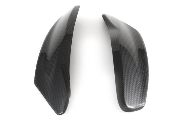 MOTOCORSE Hand guard - set Trama del carbonio e finitura superficiale - 200P – Plain
