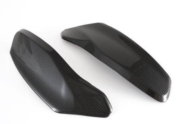 MOTOCORSE Hand guard - set Trama del carbonio e finitura superficiale - 200P – Plain