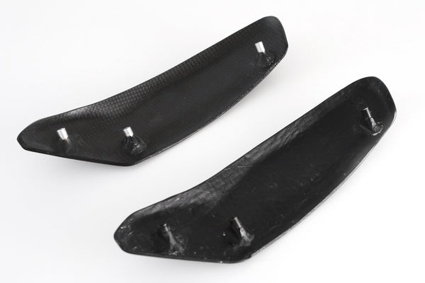 MOTOCORSE Hand guard - set Trama del carbonio e finitura superficiale - 200P – Plain