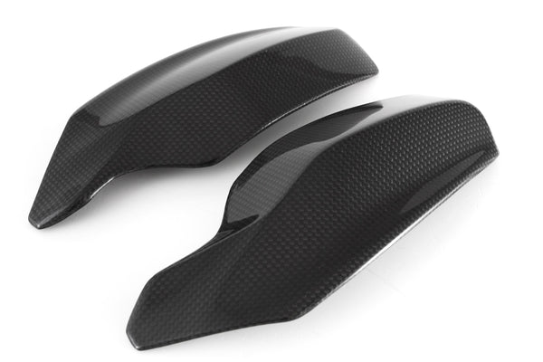 MOTOCORSE Hand guard extension - set Trama del carbonio e finitura superficiale - 200P – Plain