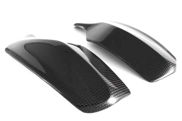 MOTOCORSE Hand guard extension - set Trama del carbonio e finitura superficiale - 200P – Plain