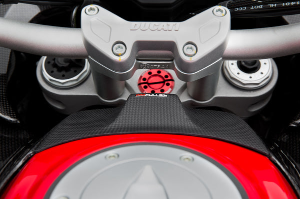 MOTOCORSE Keylock cover Trama del carbonio e finitura superficiale - 200P – Plain