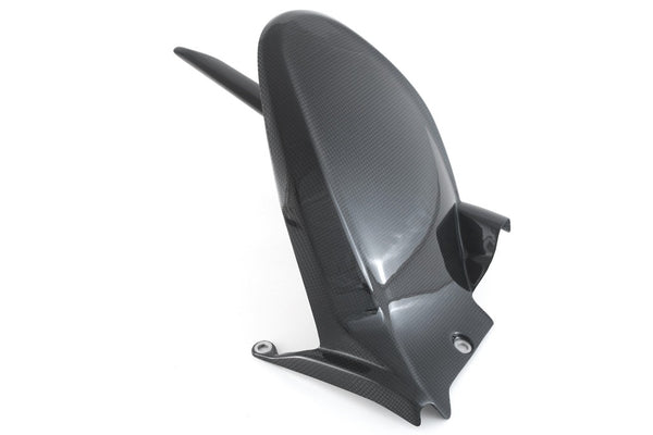 MOTOCORSE REAR HUGGER - DUCATI MULTISTRADA V4 (2021-) Trama del carbonio e finitura superficiale - 200P – Plain Lucido 2