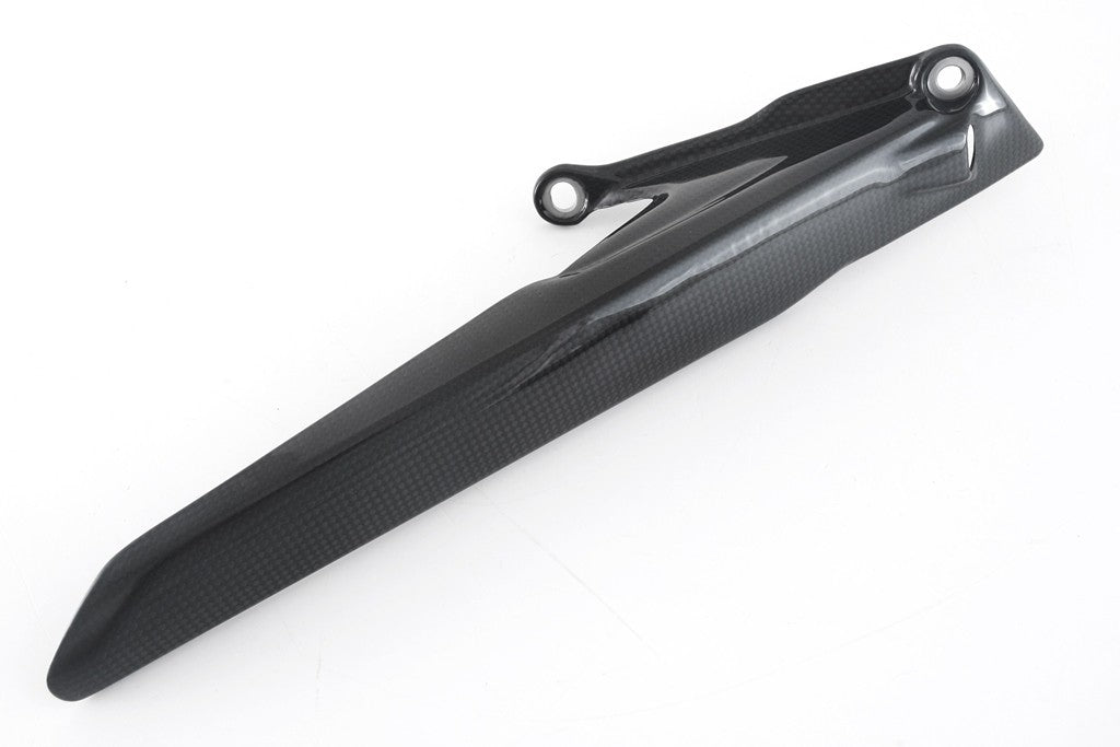 MOTOCORSE CHAIN GUARD - DUCATI MULTISTRADA V4 (2021-) Trama del carbonio e finitura superficiale - 200P – Plain Lucido 1