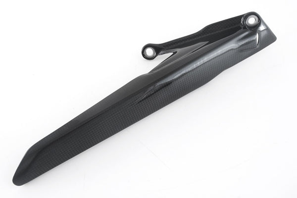 MOTOCORSE CHAIN GUARD - DUCATI MULTISTRADA V4 (2021-) Trama del carbonio e finitura superficiale - 200P – Plain Lucido 1