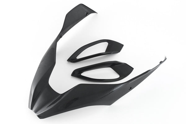 MOTOCORSE AIR INTAKE COVER - SET - DUCATI MULTISTRADA V4 (2021-) Trama del carbonio e finitura superficiale - 200P – Plain Lucido 4