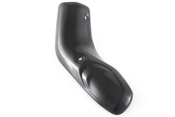 MOTOCORSE EXHAUST PROTECTION - DUCATI MULTISTRADA V4 (2021-) Trama del carbonio e finitura superficiale - 200P – Plain Lucido 2