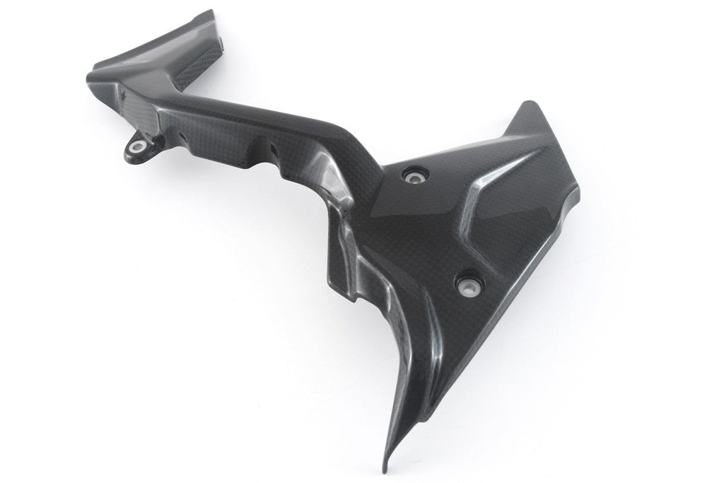 MOTOCORSE SPROCKET COVER - DUCATI MULTISTRADA V4 (2021-) Trama del carbonio e finitura superficiale - 200P – Plain Lucido 1