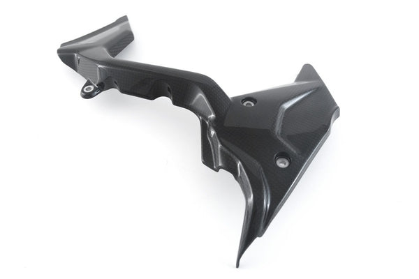 MOTOCORSE SPROCKET COVER - DUCATI MULTISTRADA V4 (2021-) Trama del carbonio e finitura superficiale - 200P – Plain Lucido 4
