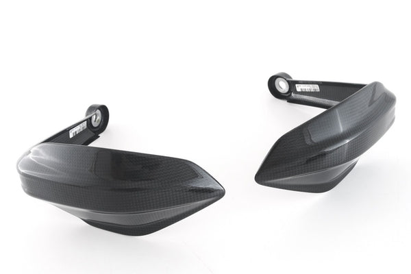 MOTOCORSE HAND GUARD - SET - DUCATI MULTISTRADA V4 (2021-) Trama del carbonio e finitura superficiale - 200P – Plain Lucido 2