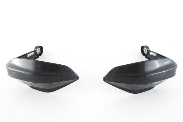 MOTOCORSE HAND GUARD - SET - DUCATI MULTISTRADA V4 (2021-) Trama del carbonio e finitura superficiale - 200P – Plain Lucido 3