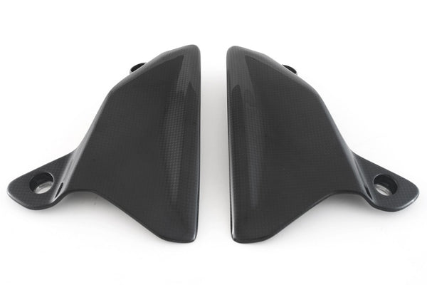 MOTOCORSE WINDSCREEN COVER - SET - DUCATI MULTISTRADA V4 (2021-) Trama del carbonio e finitura superficiale - 200P – Plain Lucido 1