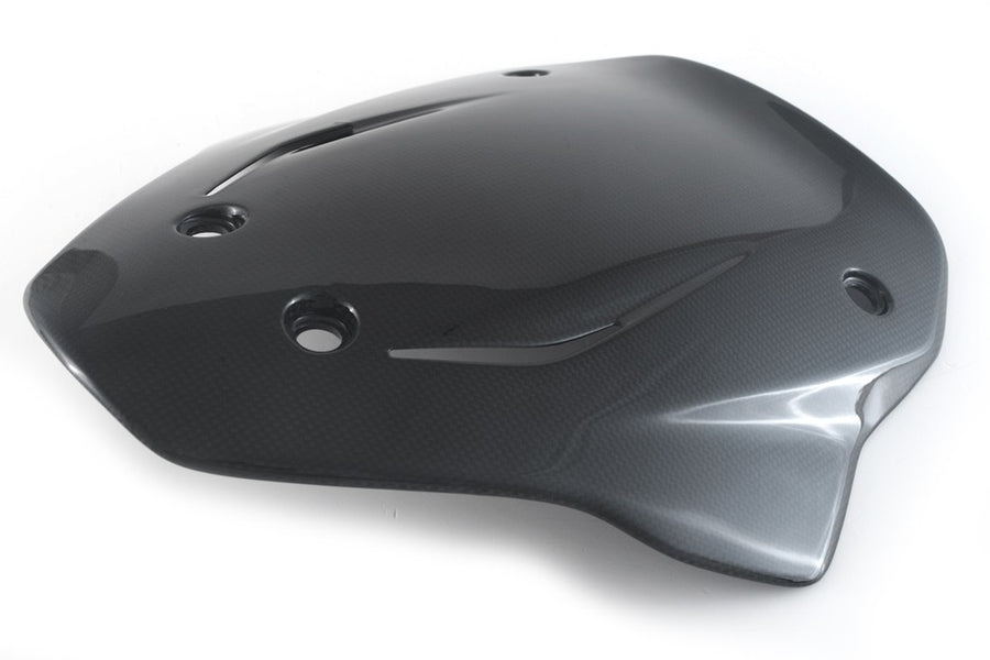 MOTOCORSE SPORT WINDSCREEN - DUCATI MULTISTRADA V4 (2021-) Trama del carbonio e finitura superficiale - 200P – Plain Lucido 1