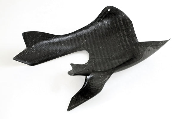 MOTOCORSE Swingarm guard Trama del carbonio e finitura superficiale - 2