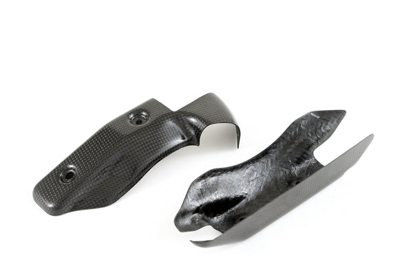 MOTOCORSE Radiator fairing - upper pair Trama del carbonio e finitura superficiale - 2