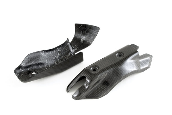 MOTOCORSE Radiator fairing - upper pair Trama del carbonio e finitura superficiale - 2