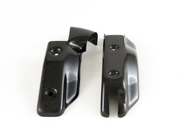 MOTOCORSE Radiator fairing - upper pair Trama del carbonio e finitura superficiale - 2