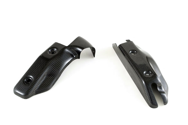 MOTOCORSE Radiator fairing - upper pair Trama del carbonio e finitura superficiale - 2