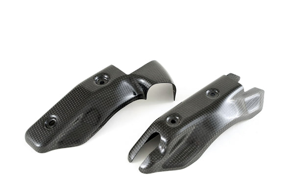 MOTOCORSE Radiator fairing - upper pair Trama del carbonio e finitura superficiale - 2