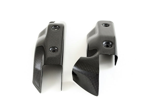 MOTOCORSE Radiator fairing - upper pair Trama del carbonio e finitura superficiale - 2