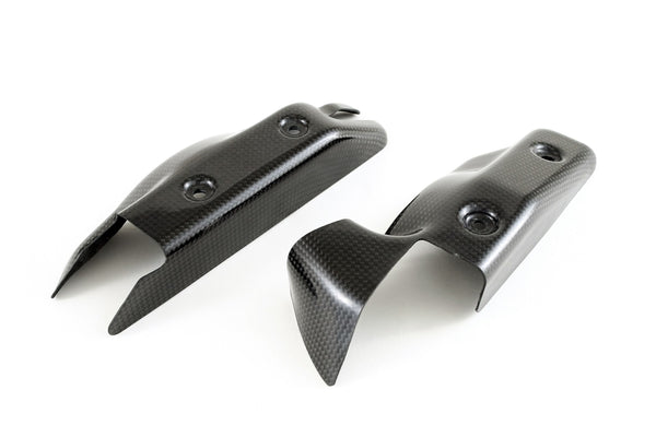 MOTOCORSE Radiator fairing - upper pair Trama del carbonio e finitura superficiale - 2