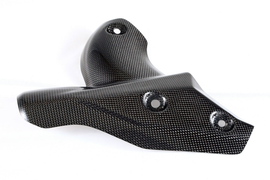 MOTOCORSE Exhaust protector Trama del carbonio e finitura superficiale - 2
