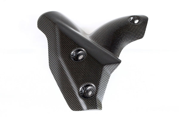 MOTOCORSE Exhaust protector Trama del carbonio e finitura superficiale - 2