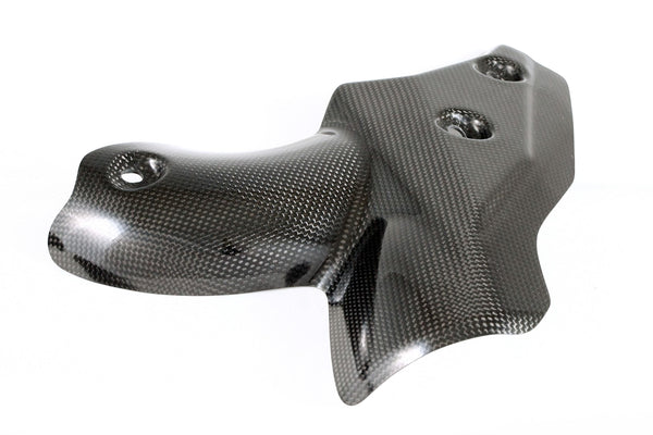 MOTOCORSE Exhaust protector Trama del carbonio e finitura superficiale - 2