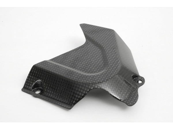 MOTOCORSE Sprocket cover Trama del carbonio e finitura superficiale - 2