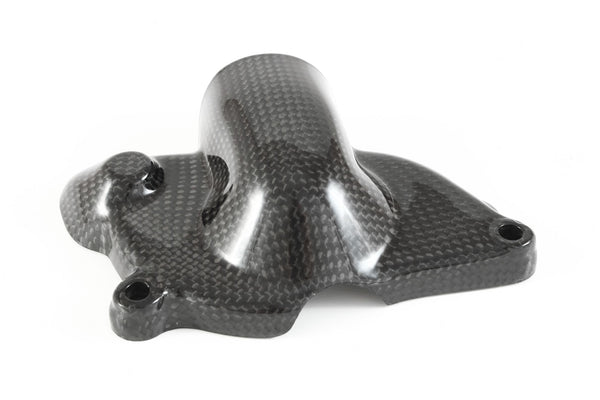 MOTOCORSE Water pump protection Trama del carbonio e finitura superficiale - 2