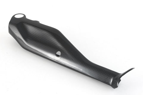 MOTOCORSE SIDE STAND COVER - DUCATI STREETFIGHTER V4 (2023 - 2024 ) Trama del carbonio e finitura superficiale - 200P – Plain Lucido 1