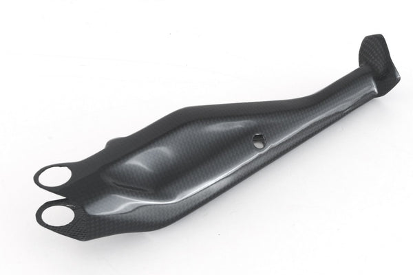 MOTOCORSE SIDE STAND COVER - DUCATI STREETFIGHTER V4 (2023 - 2024 ) Trama del carbonio e finitura superficiale - 200P – Plain Lucido 4