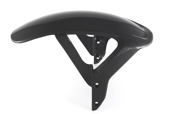 MOTOCORSE Front mudguard Trama del carbonio e finitura superficiale - 2