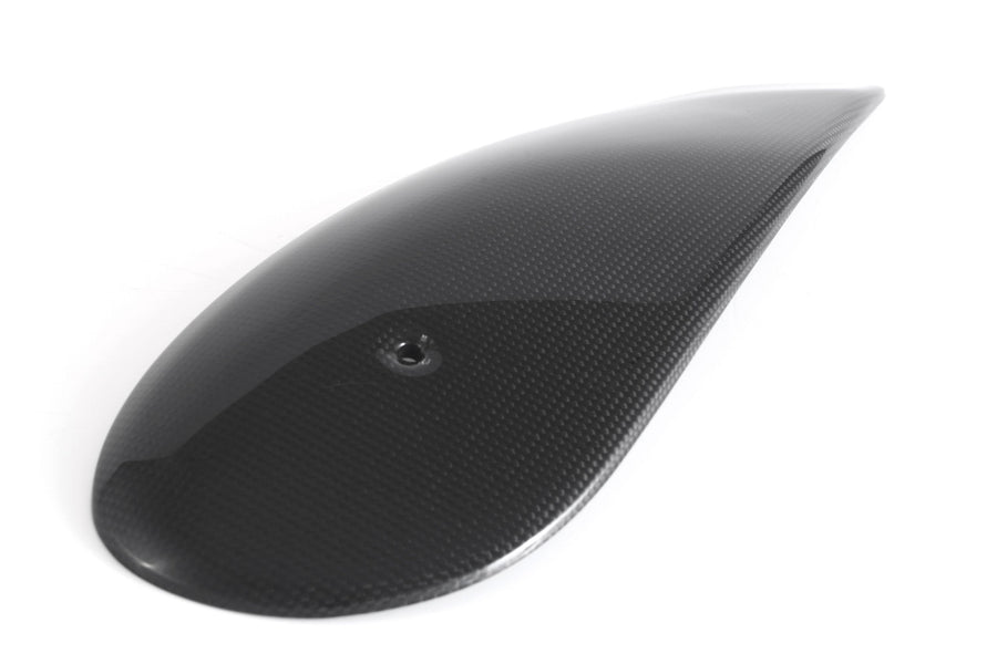 MOTOCORSE Tank side panel - left Trama del carbonio e finitura superficiale - 2