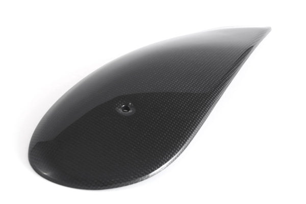 MOTOCORSE Tank side panel - left Trama del carbonio e finitura superficiale - 2