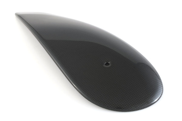 MOTOCORSE Tank side panel - right Trama del carbonio e finitura superficiale - 2