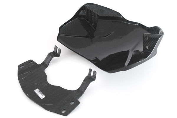 MOTOCORSE Headlight fairing Trama del carbonio e finitura superficiale - 2