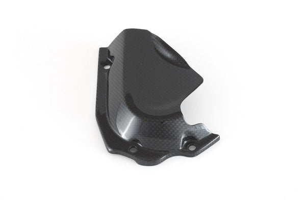 MOTOCORSE Sprocket cover Trama del carbonio e finitura superficiale - 2