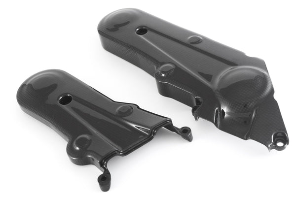 MOTOCORSE Cam-belt covers - set Trama del carbonio e finitura superficiale - 2