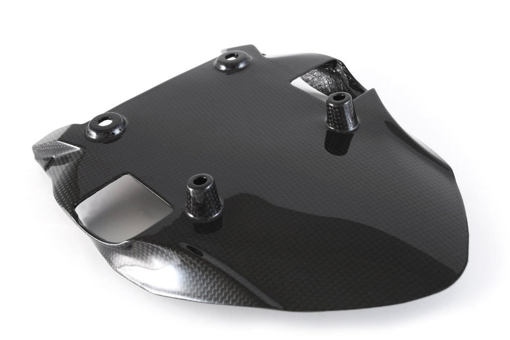 MOTOCORSE Number plate holder Trama del carbonio e finitura superficiale - 200P – Plain