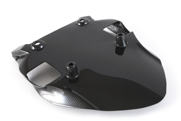 MOTOCORSE Number plate holder Trama del carbonio e finitura superficiale - 200P – Plain