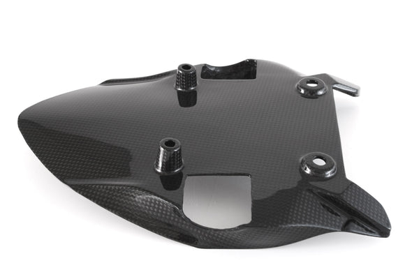 MOTOCORSE Number plate holder Trama del carbonio e finitura superficiale - 200P – Plain