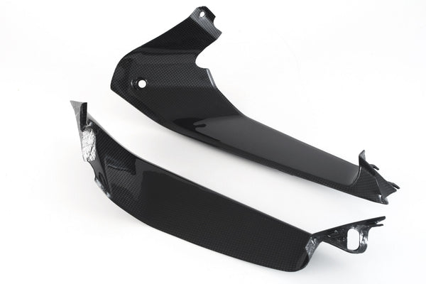 MOTOCORSE Airtube covers - set Trama del carbonio e finitura superficiale - 2