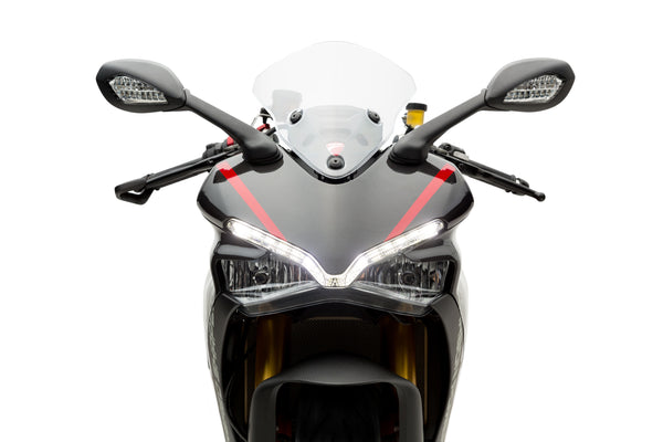 MOTOCORSE Headlight fairing Trama del carbonio e finitura superficiale - 200P – Plain